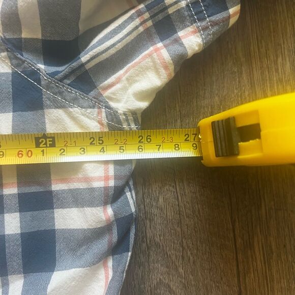 Mission Men’s Pearl Snap Short Sleeve Athletic Fit Button Down Size XXL Western - Picture 8 of 9